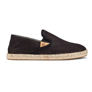 Olukai Kaula Pa'a Kapa Women's Casual Shoes - Lava Rock/Lava Rock